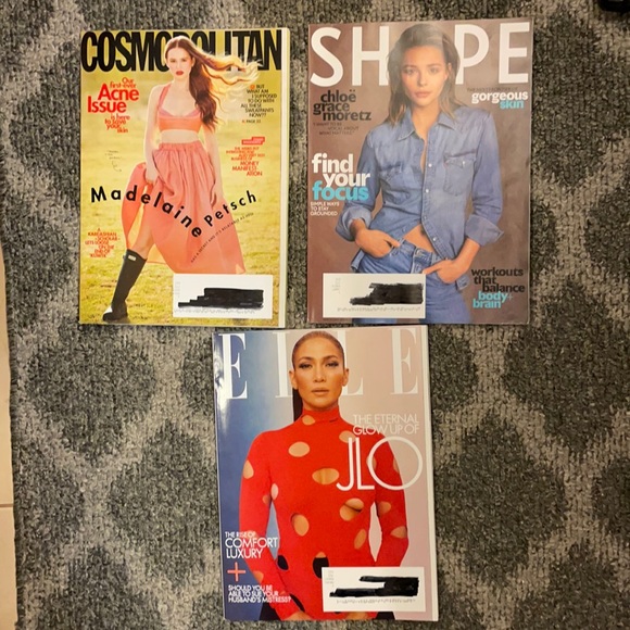 Cosmopolitan, ELLE, Shape Magazine bundle - Picture 1 of 4